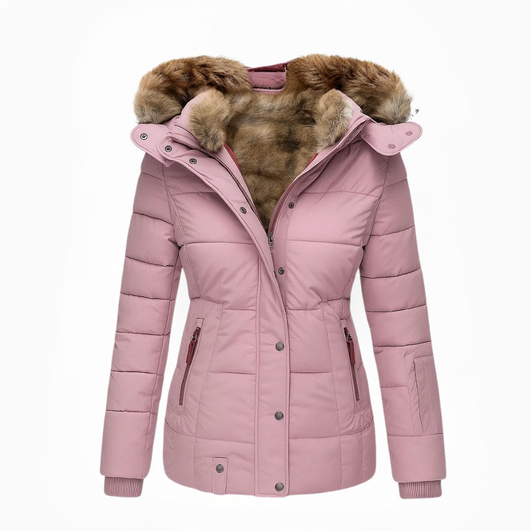 Ava | Winter Coat with Fur Lining