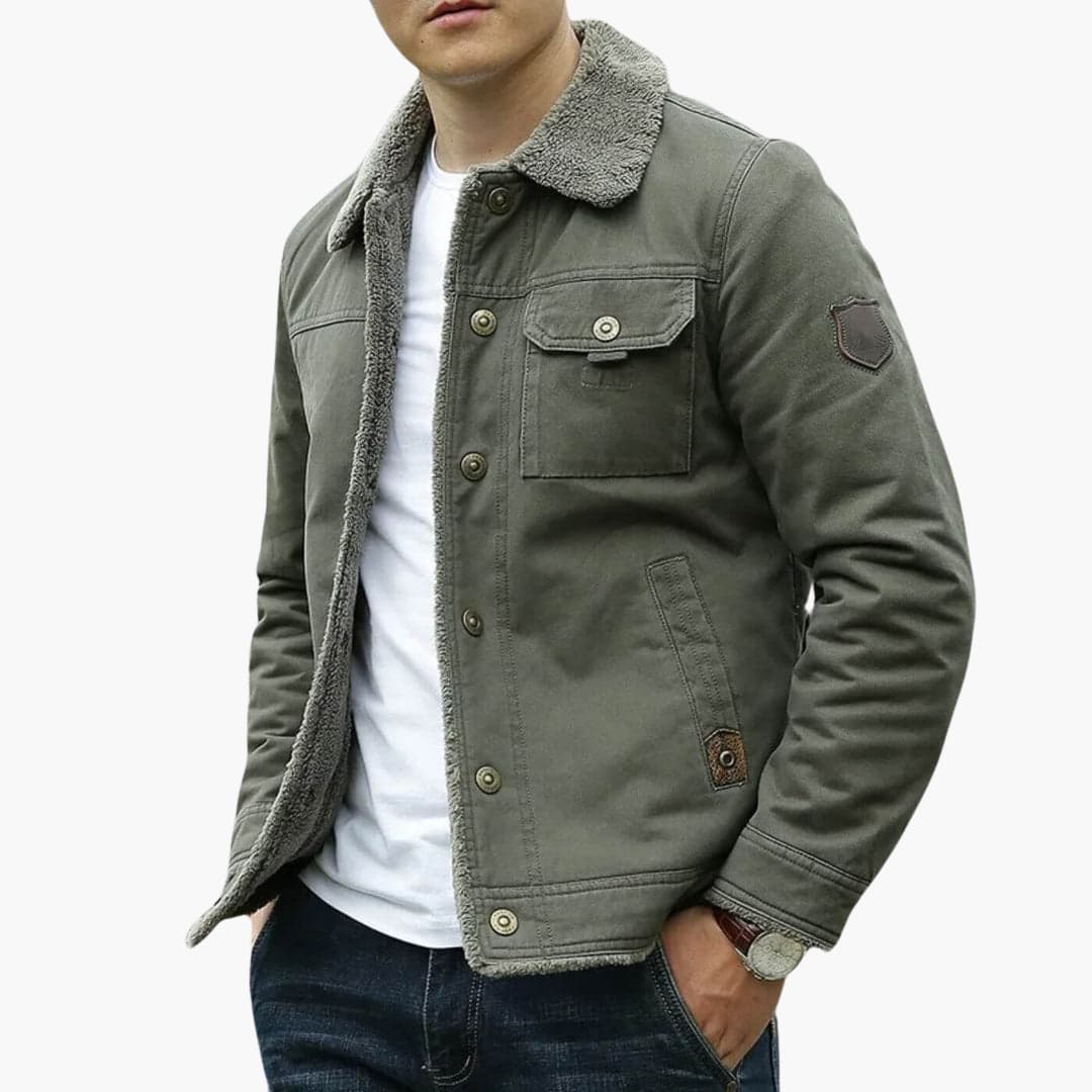 Elliot | Fleece-Lined Winter Jacket