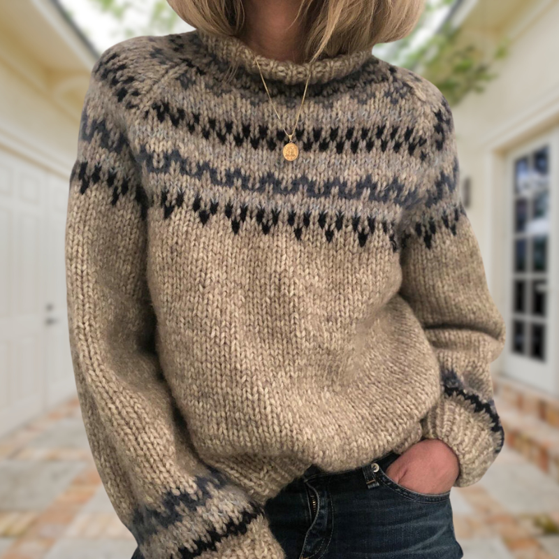 Hallie | Cosy Retro Jumper