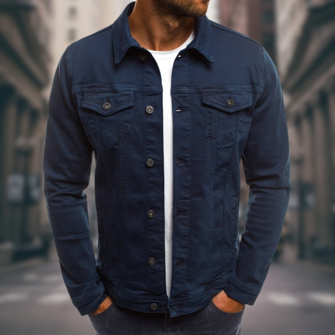 Anthony | Denim jacket with a close fit