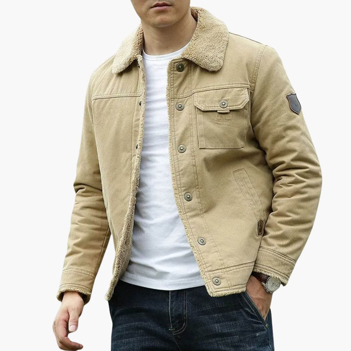 Elliot | Fleece-Lined Winter Jacket