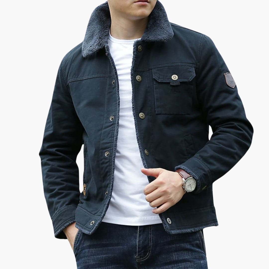 Elliot | Fleece-Lined Winter Jacket