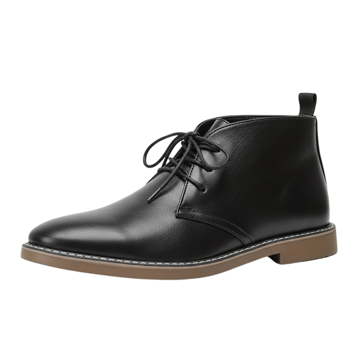 Alexander | Retro British ankle boots with lace-up closure