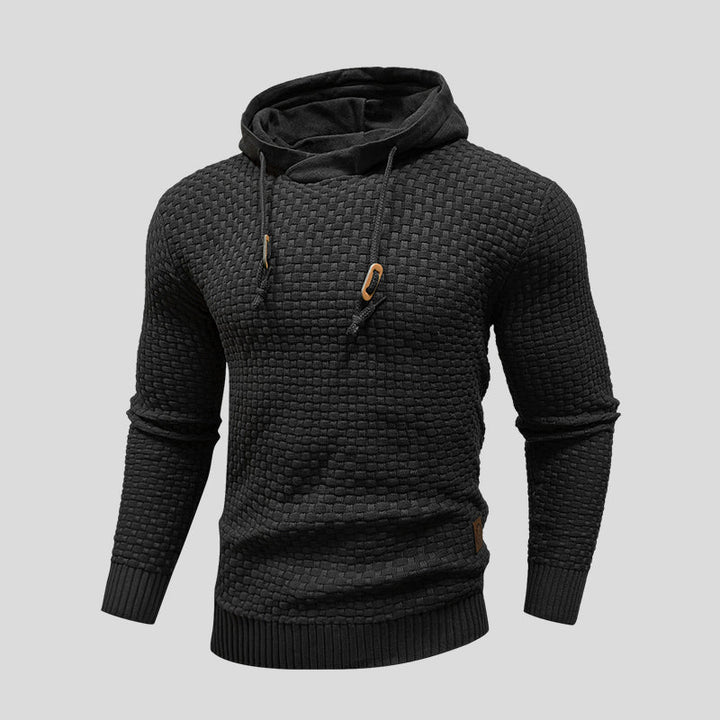 Brody | Textured Hoodie