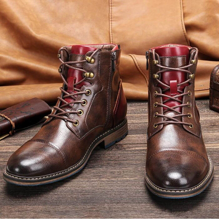 Oscar — Oxford Leather Boots