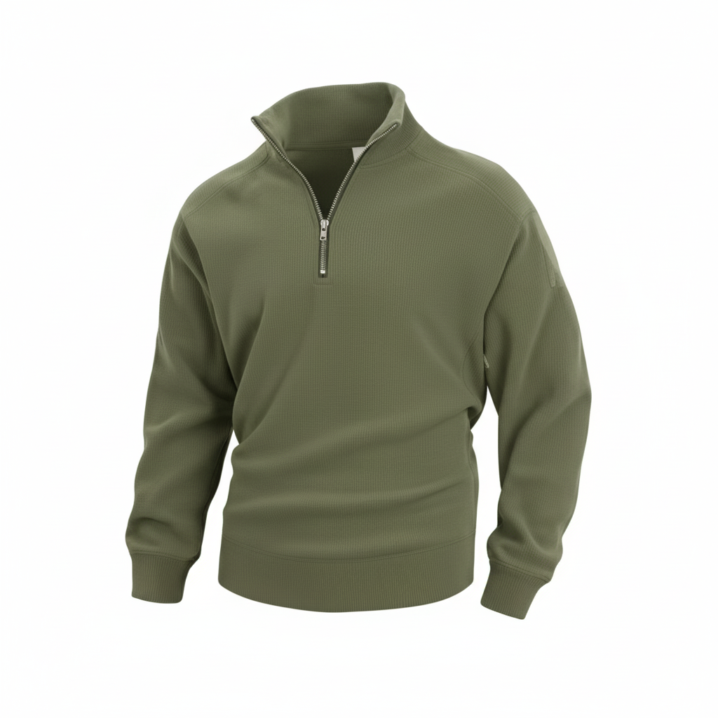 James | Heritage Half Zip Jumper