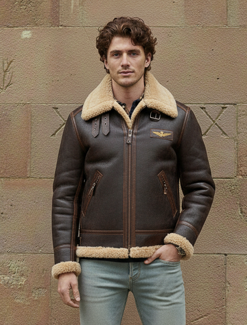 Maverick | Pilot Jacket with Warm Lining