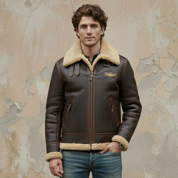 Maverick | Pilot Jacket with Warm Lining