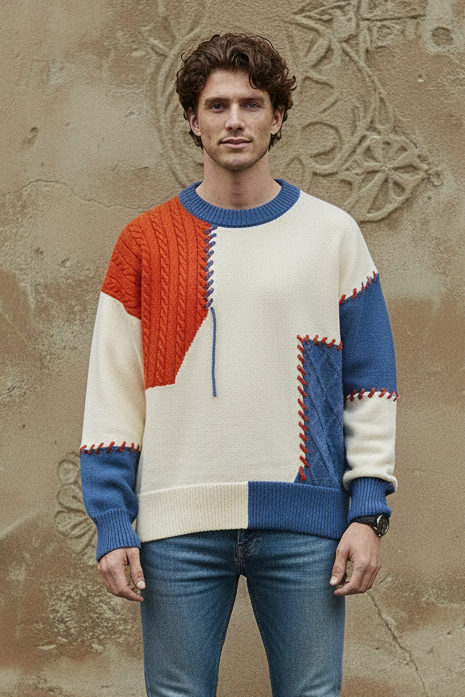 Jacob | Fresh label Artery Patch Sweater