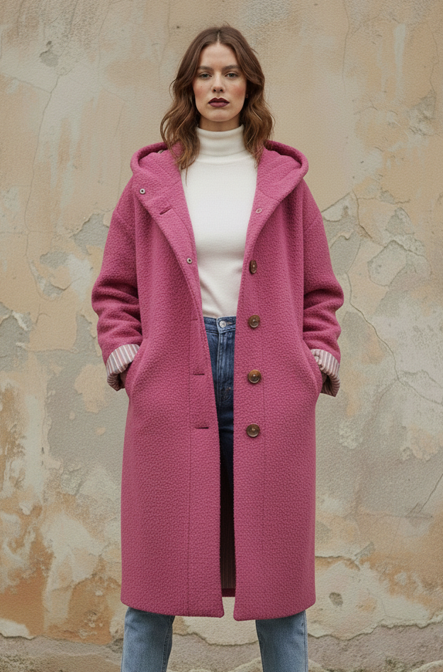Sophia - Stylish long winter jacket
