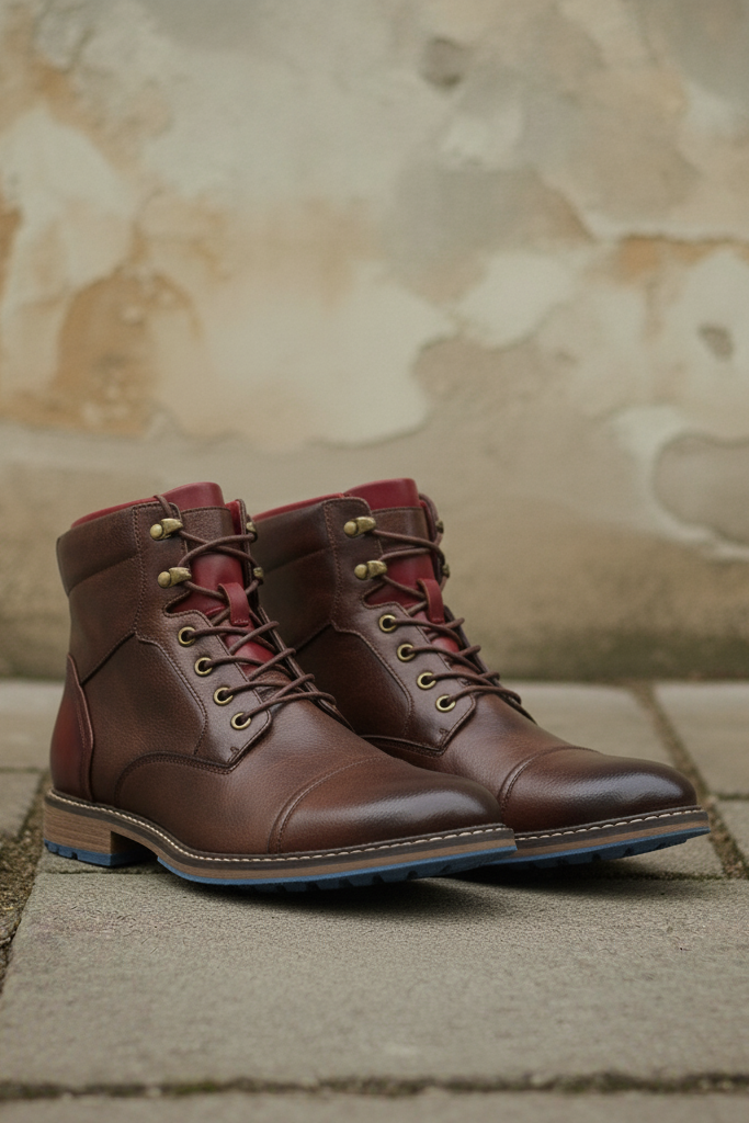 Oscar — Oxford Leather Boots