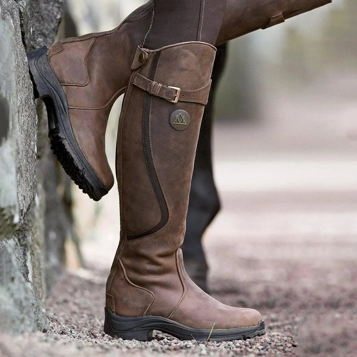 Evie | Waterproof Leather Riding Boots