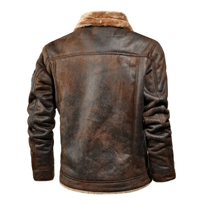 Henry | Warm and Versatile Leather Jacket