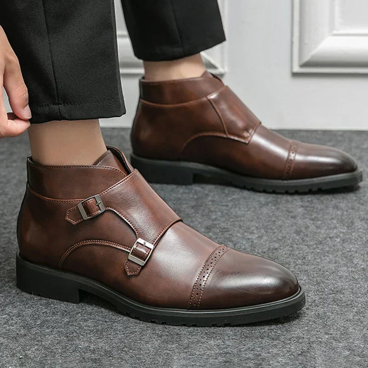 Edward™ | Monk Double Buckle Boots