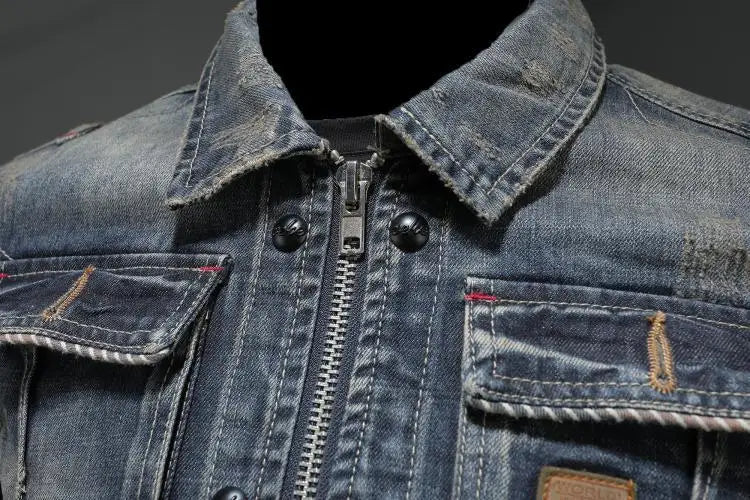 Teddy | Retro denim jacket