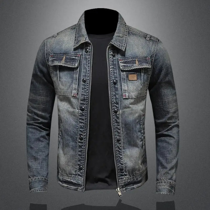 Teddy | Retro denim jacket