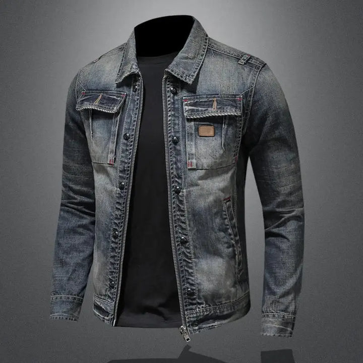 Teddy | Retro denim jacket