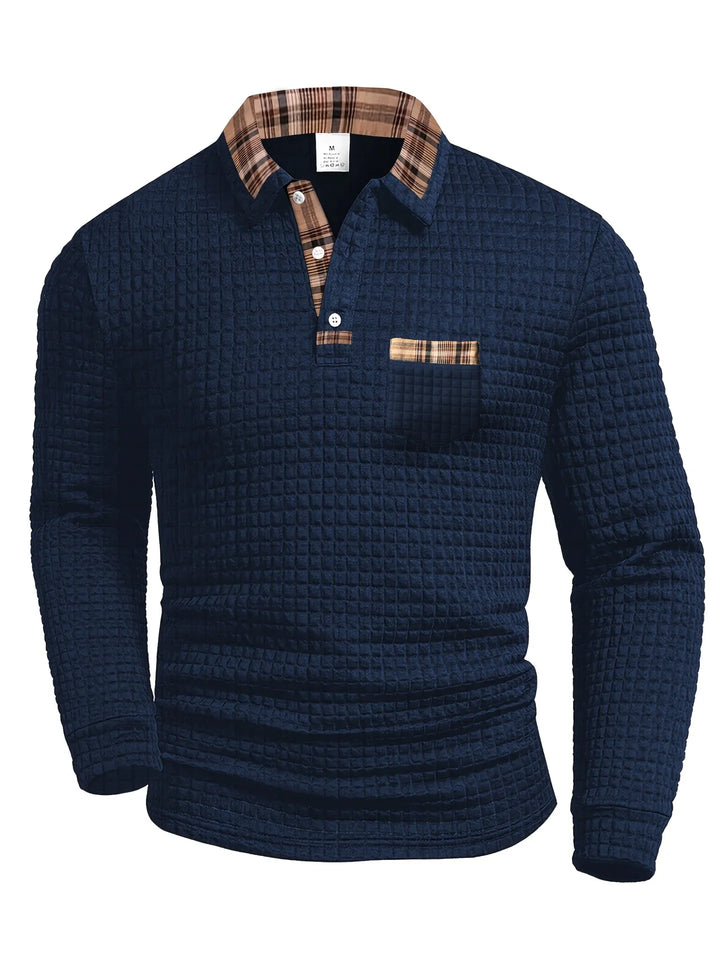 Sullivan | Polo Shirt with Checked Pattern