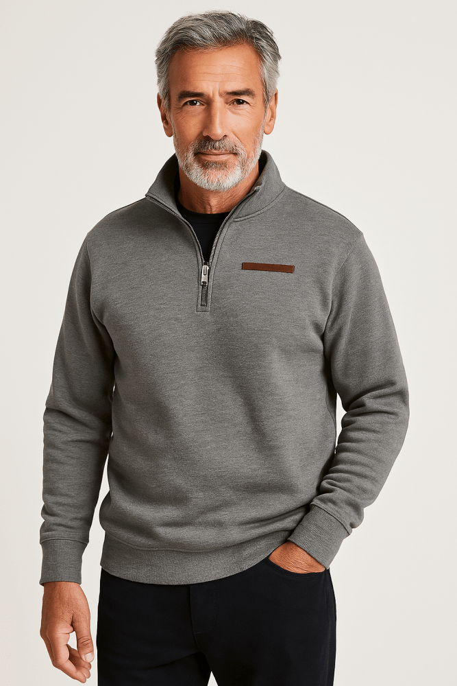 Harley™ - Casual fleece sweatshirt for men