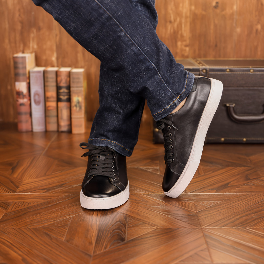 Matthew - Leather Low Shoes