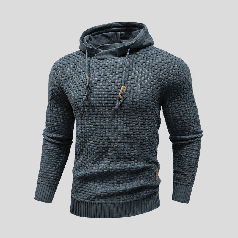 Brody | Textured Hoodie
