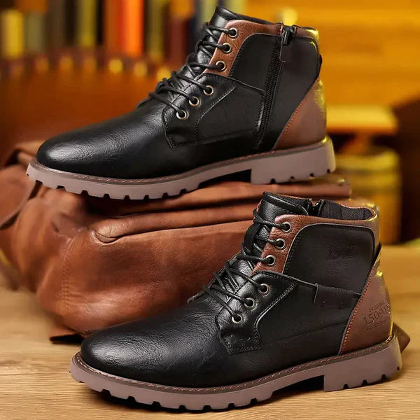 Freddie | Heavy-Duty Lace-Up Boots
