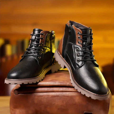 Freddie | Heavy-Duty Lace-Up Boots
