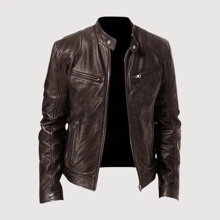 Mark | Men's Leather Jacket