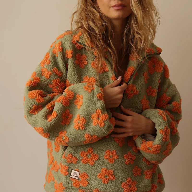 Averon | Daisy — Floral Soft Fleece
